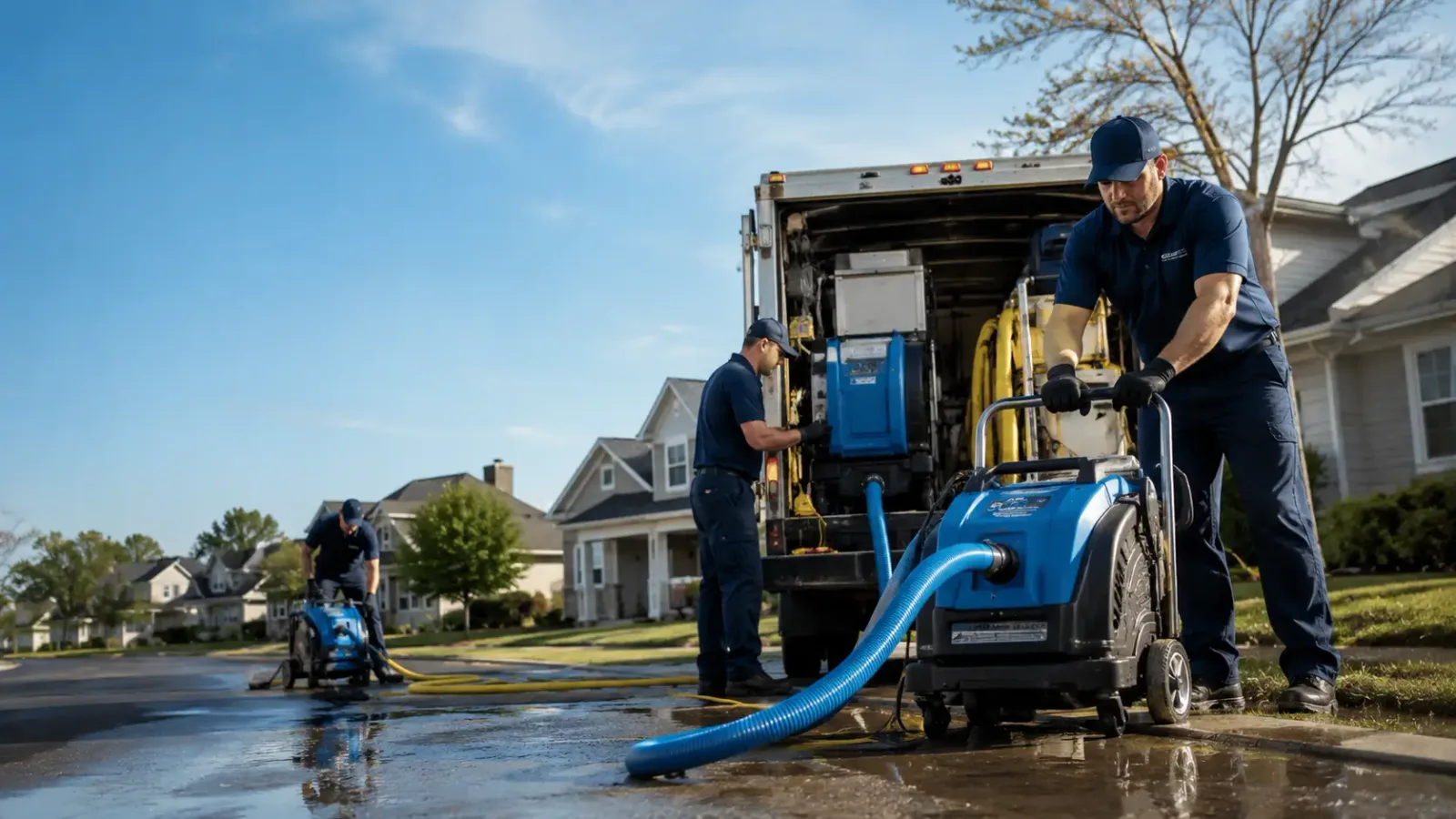 Flood Damage Cleanup in Duke, OK